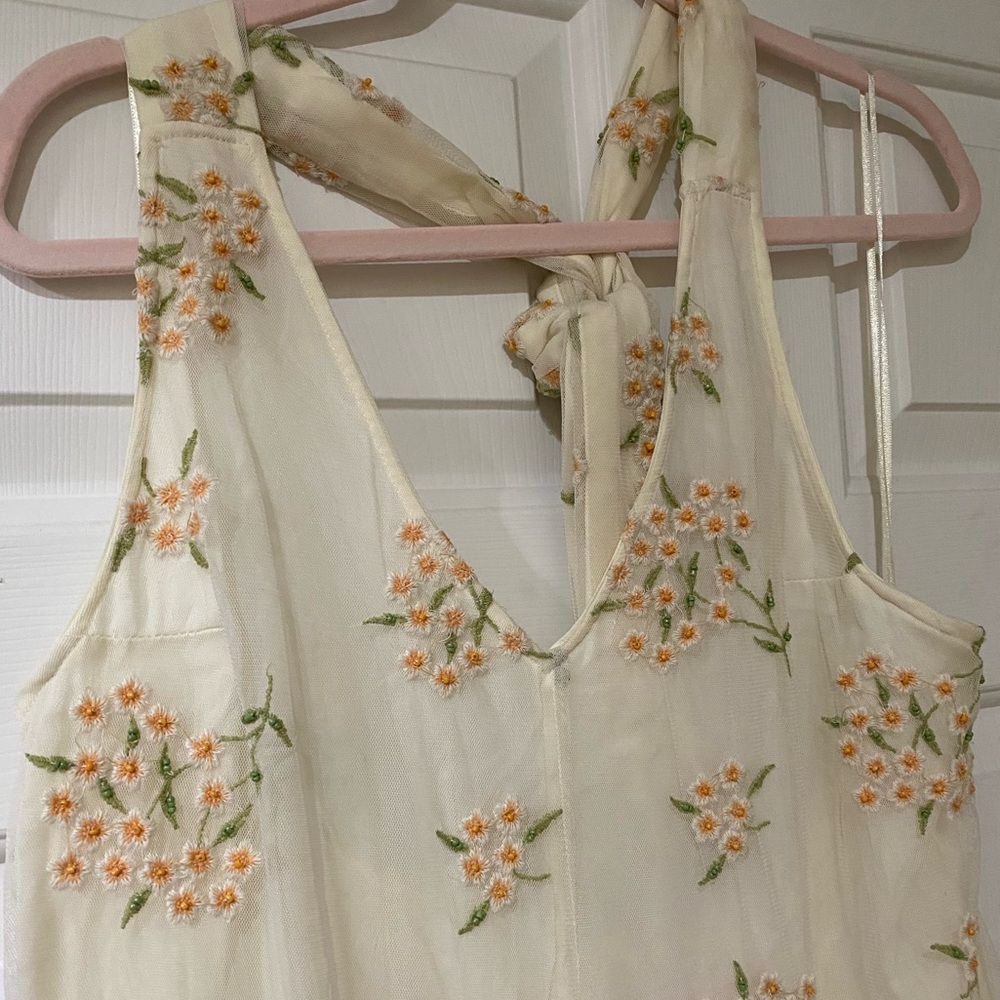 Julie Embroidered Maxi Dress